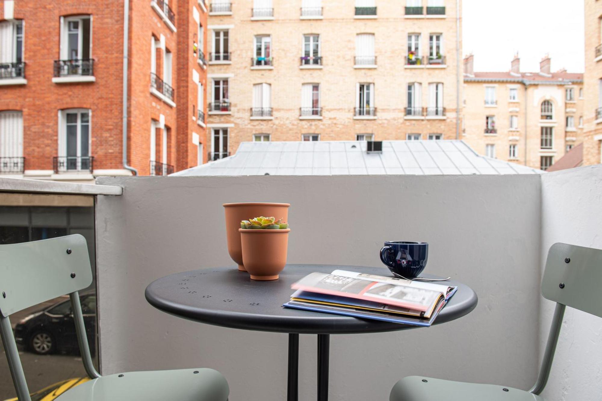 Апартаменти New - Appt Style Le Corbusier Avec Balcon - 8 Pers Париж Екстер'єр фото